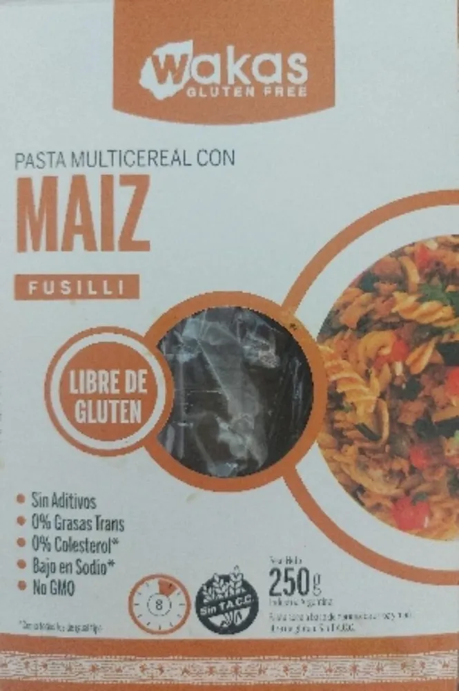 Pasta Multicereal con Maíz Fusilli