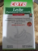 Leche Parcialmente Descremada Larga Vida