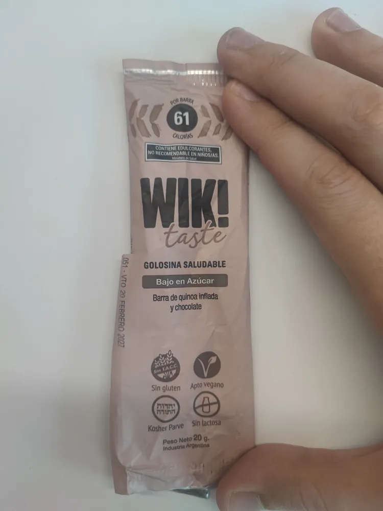 Wik taste barrita