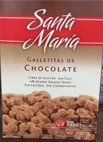 Galletitas de chocolate gluten free