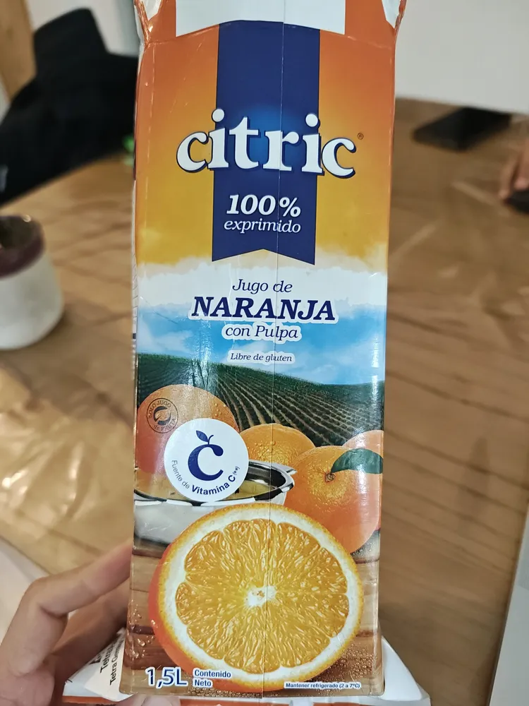 Citric jugo de naranja