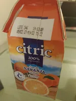 Citric Naranja con pulpa