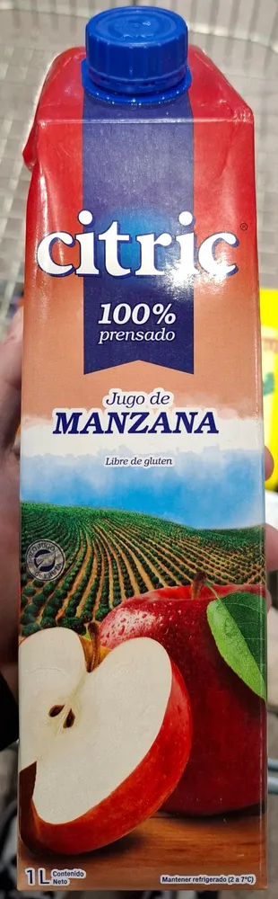 Jugo de manzana