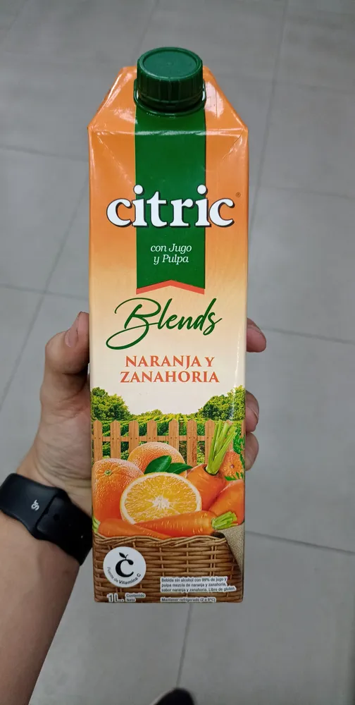 Citric Blends Naranja y Zanahoria