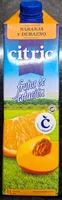 Frutos de estación naranja y durazno