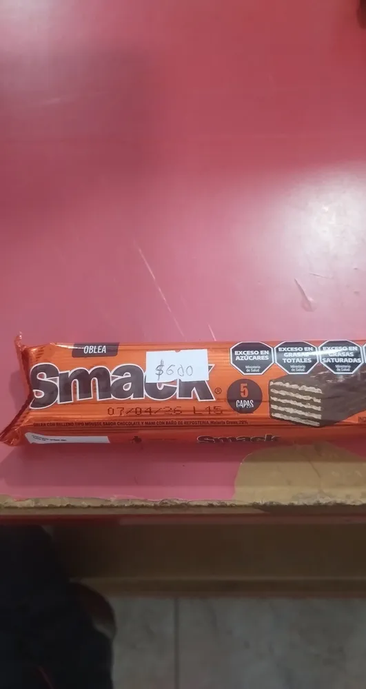 oblea de chocolate