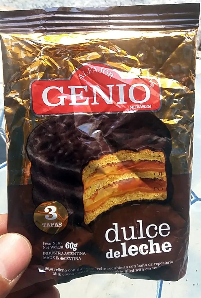 Alfajor Genio Dulce de Leche