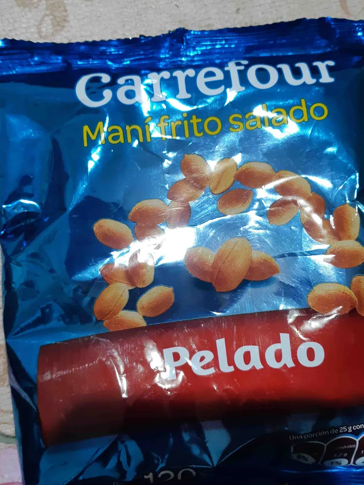 Maní frito salado