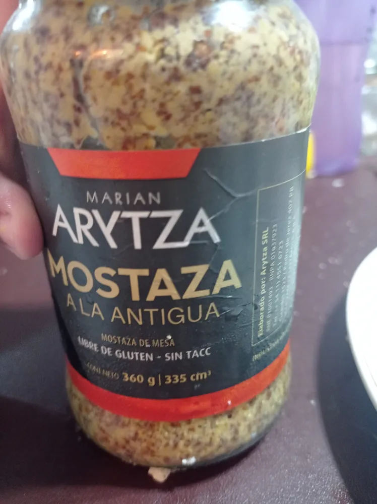 Mostaza A La Antigua