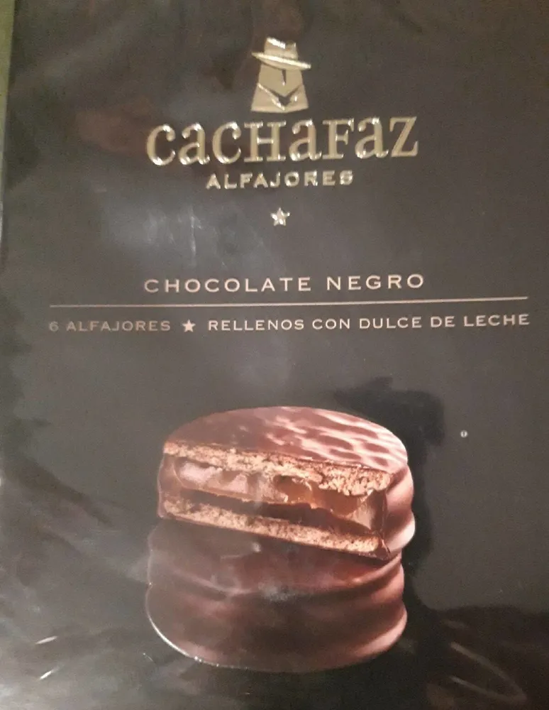 Cachafaz - Alfajor Chocolate X 6