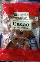 Galletitas Integrales con Cacao y Naranja