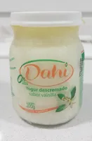 Yogurt descremado sabor vainilla