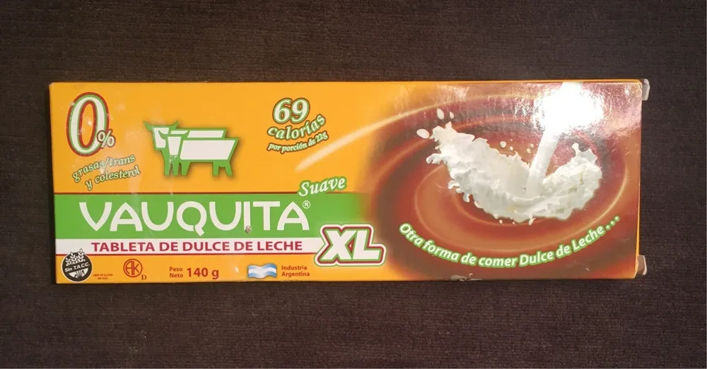 Tableta de dulce de leche