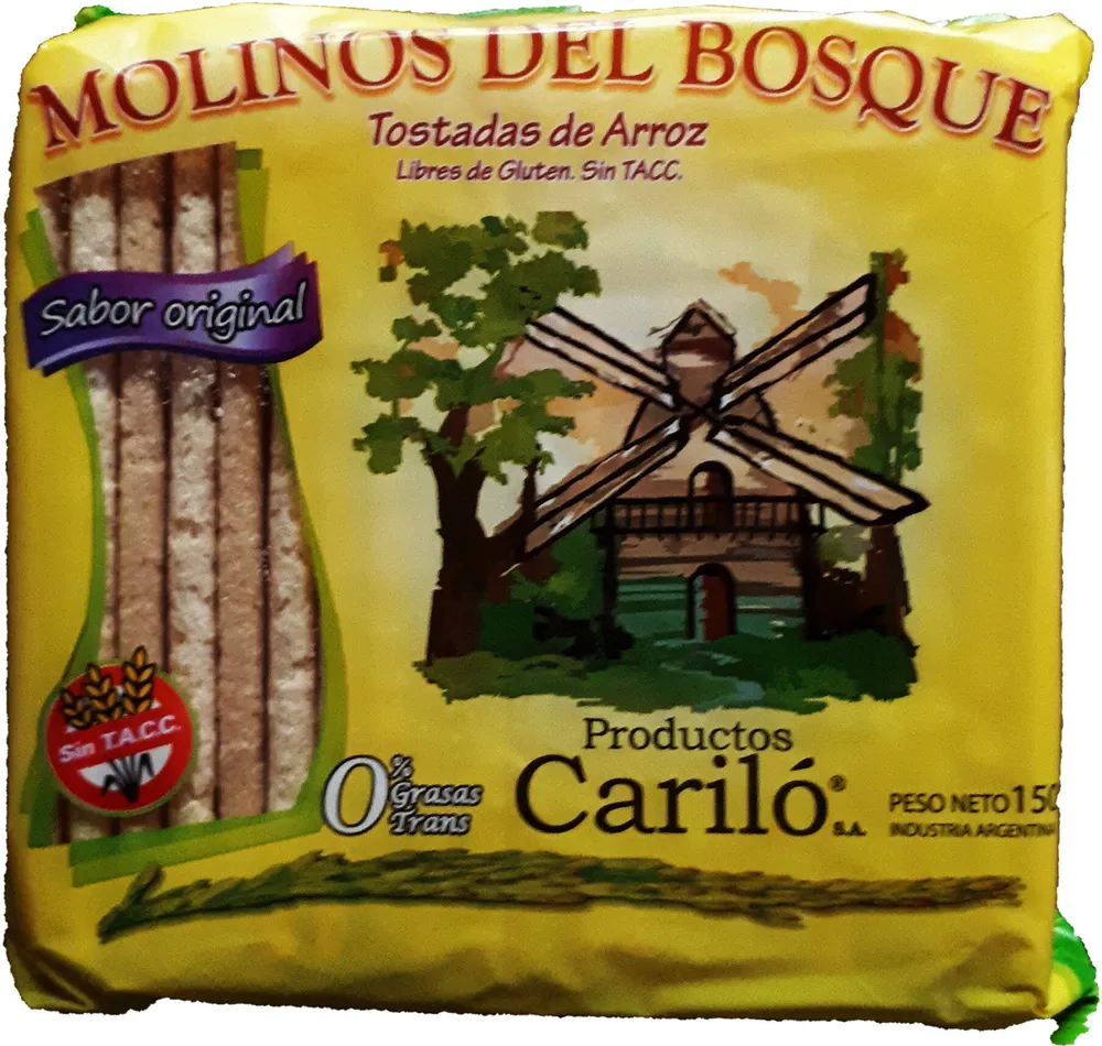 Tostadas de arroz - sabor original