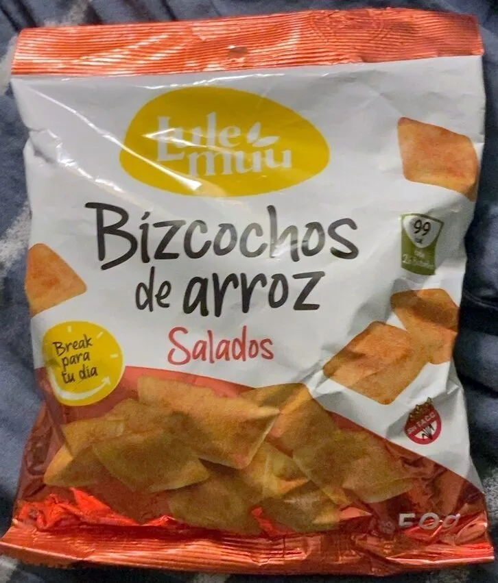 Bizcochos de arroz Salados
