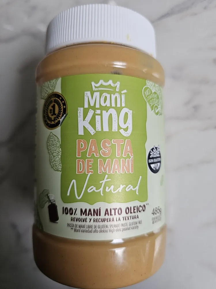Pasta de Maní Natural