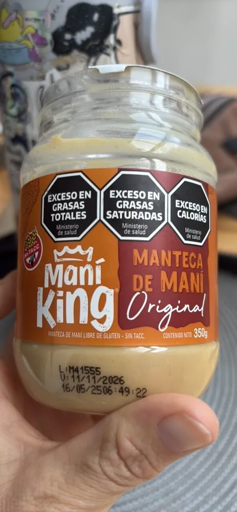 pasta de maní