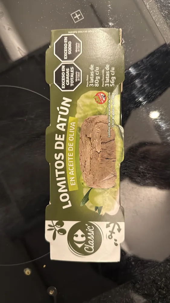 LOMITOS DE ATÚN EN ACEITE DE OLIVA