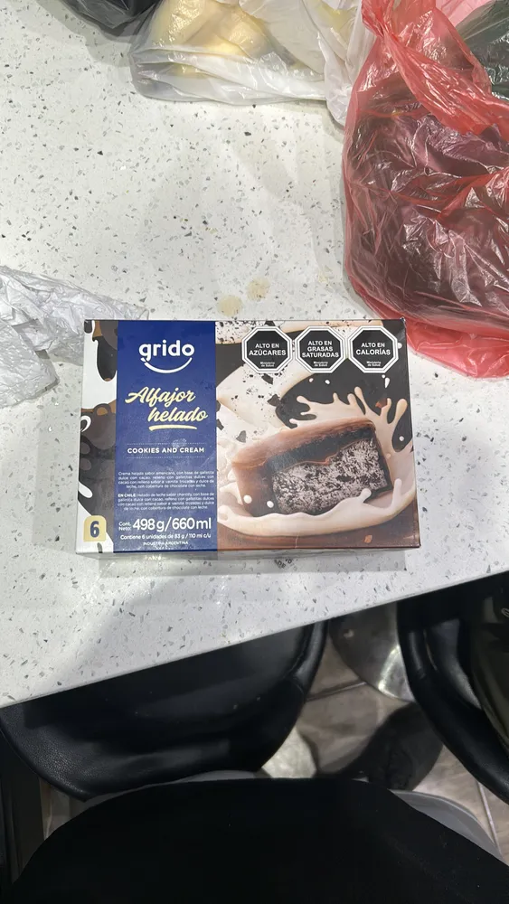 Alfajor helado