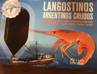 Langostinos argentinos crudos
