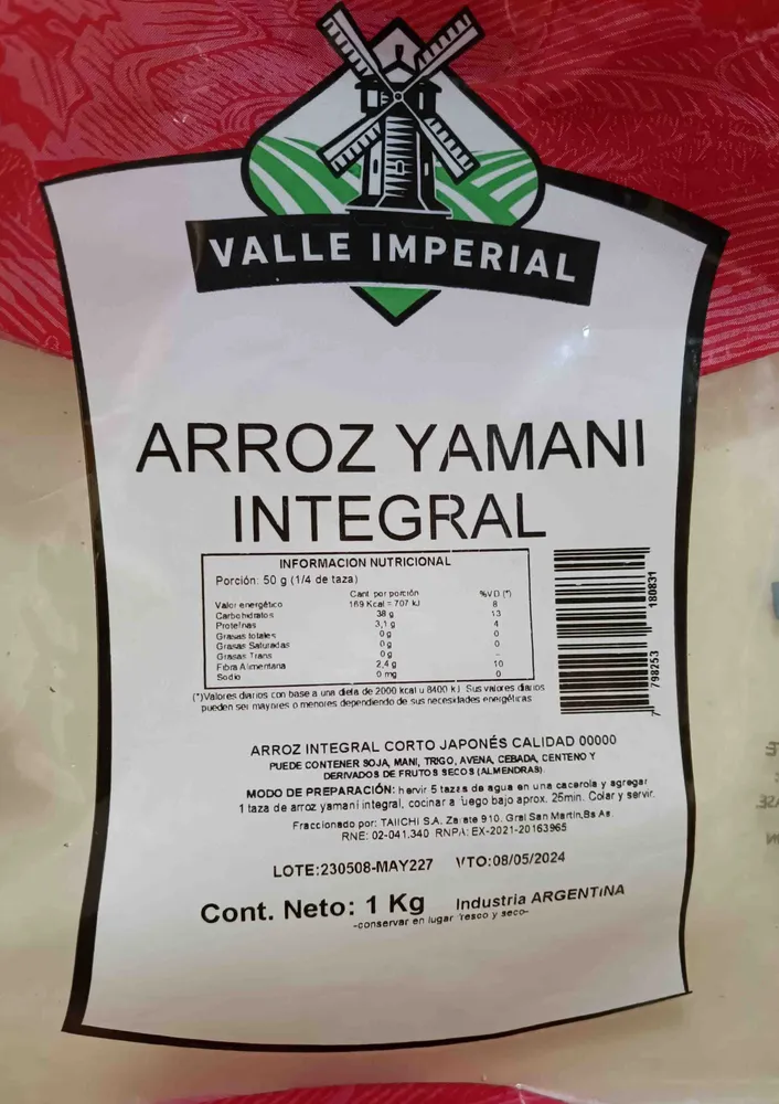 Arroz Yamani Integral