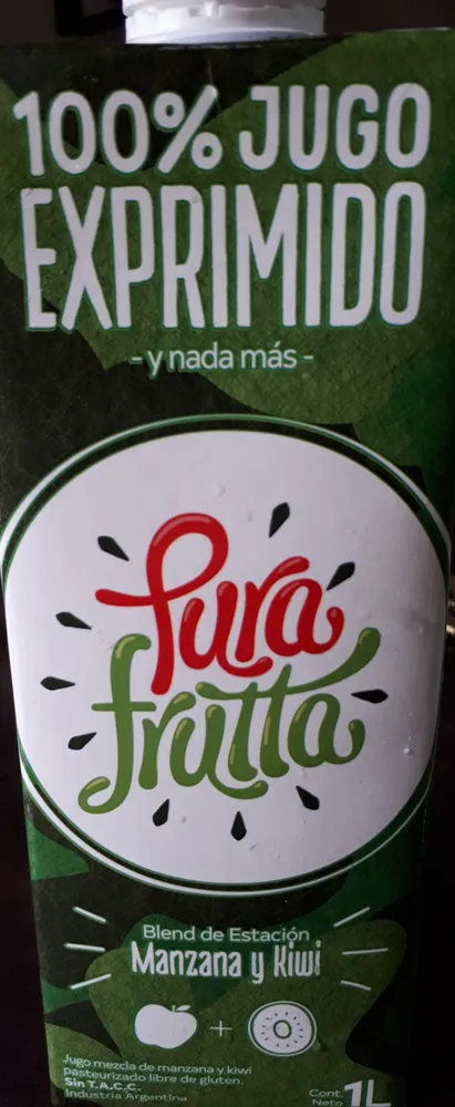 Pura Frutta Manzana y Kiwi