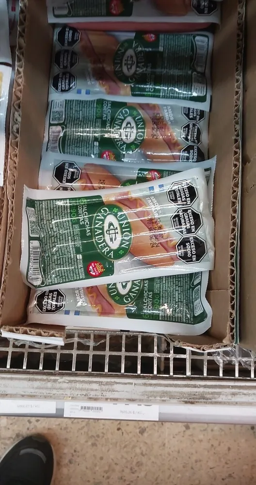 Salchicha ug x 6 corta