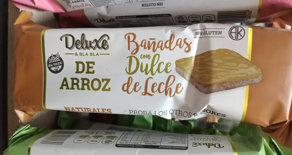 Galletitas de arroz  bañada DDL