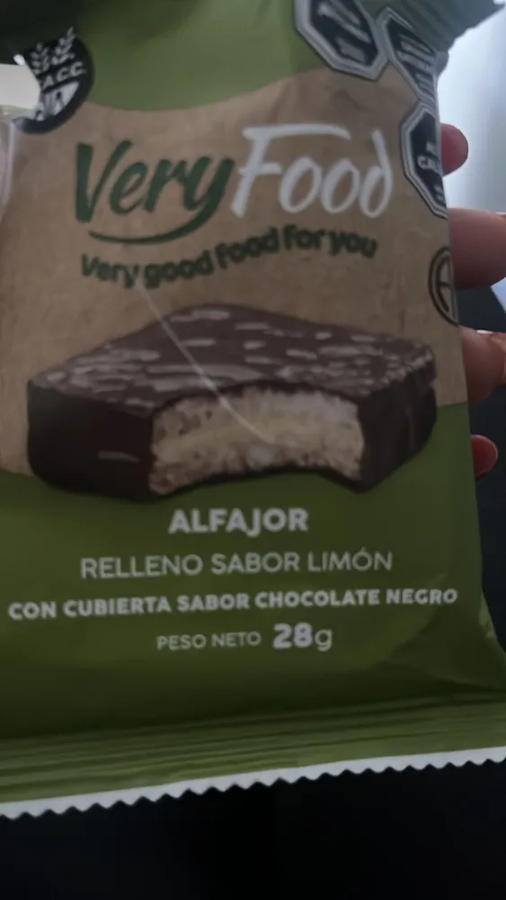 Alfajor Relleno Sabor Limón