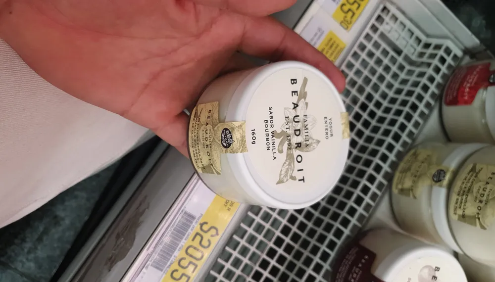 Yogur Entero Sabor Vainilla