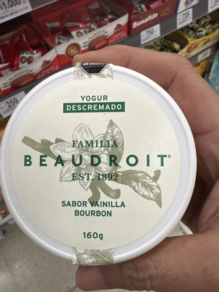 Yogur Descremado sabor Vainilla