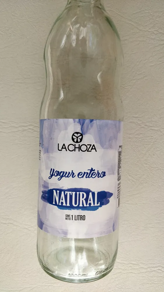 yogur entero natural