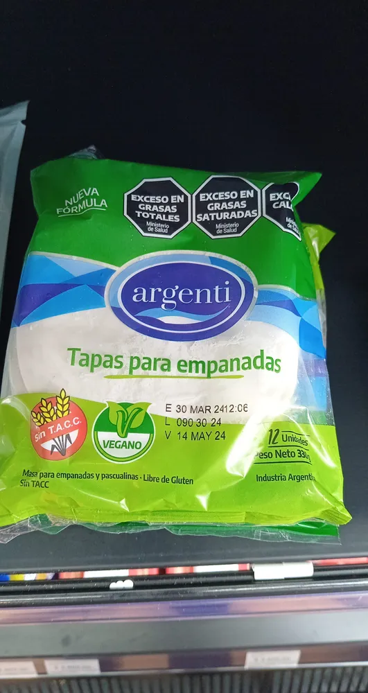 Tapa empanada vegana