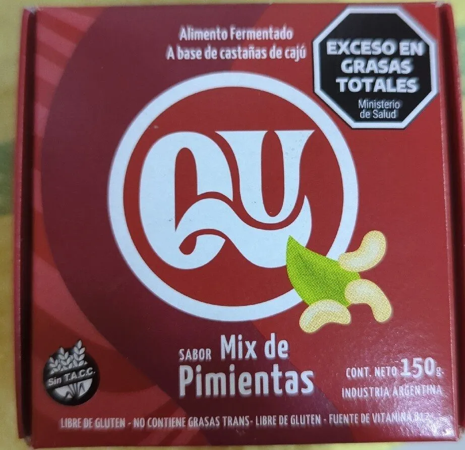 Queso de caju y pimienta