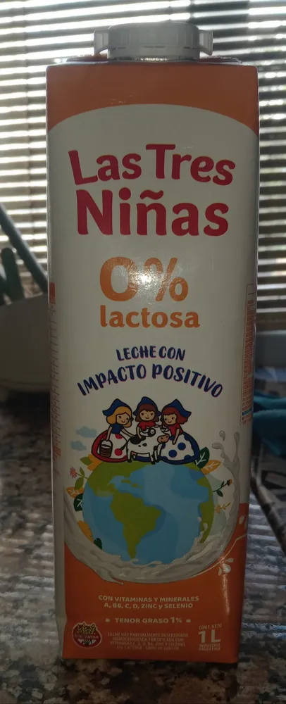 Leche 0% lactosa