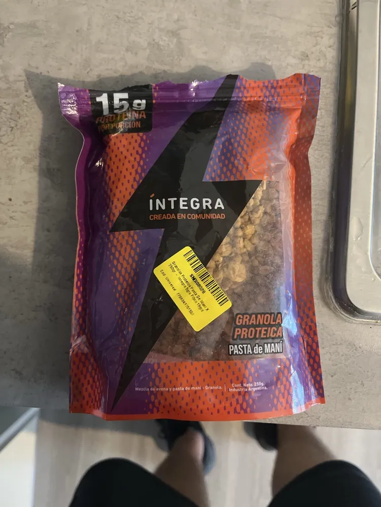 Granola Proteica Pasta De Mani