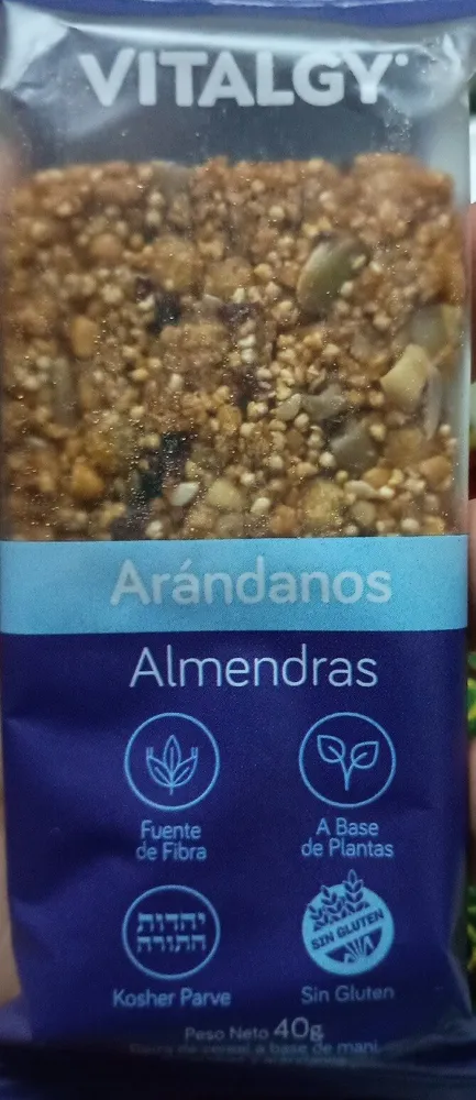 Basta De Cereal Arándanos Y Almendras