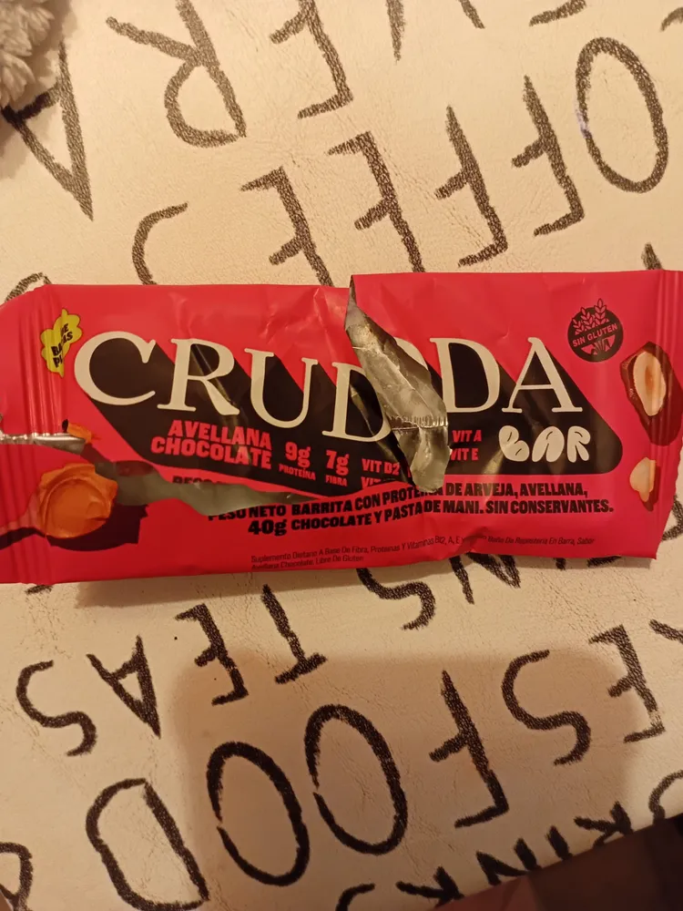 Barra De Avellama Y Chocolate