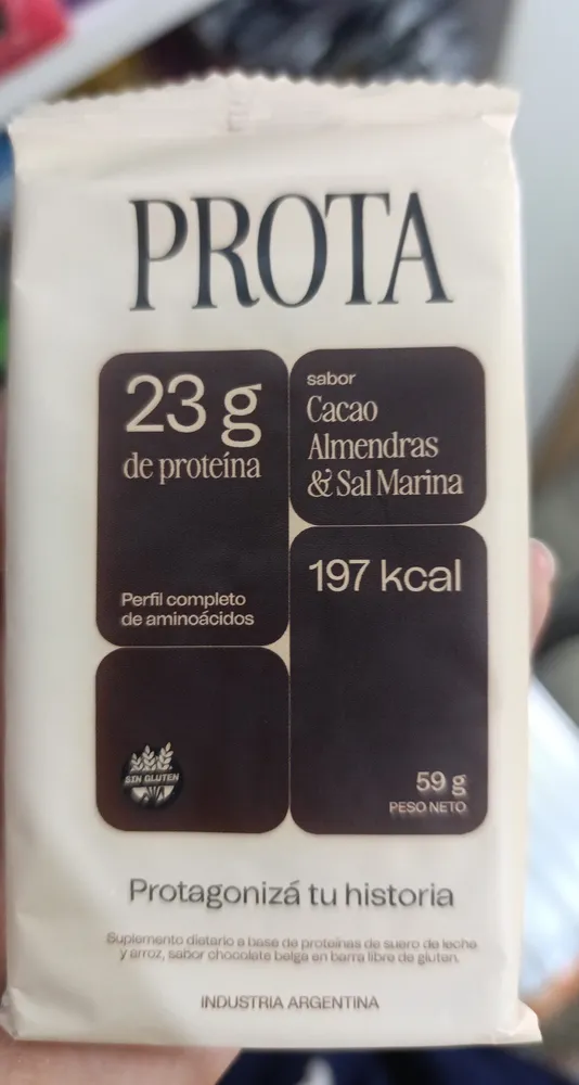 Barra Cacao Almendras & Sal Marina