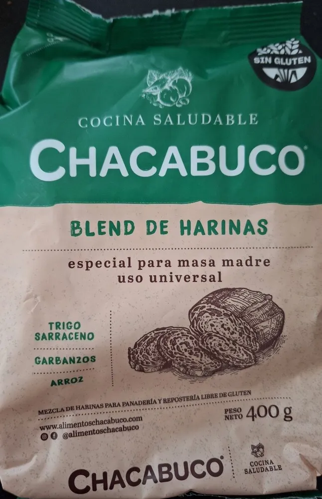 Blend de harinas especial para masa madre uso universal