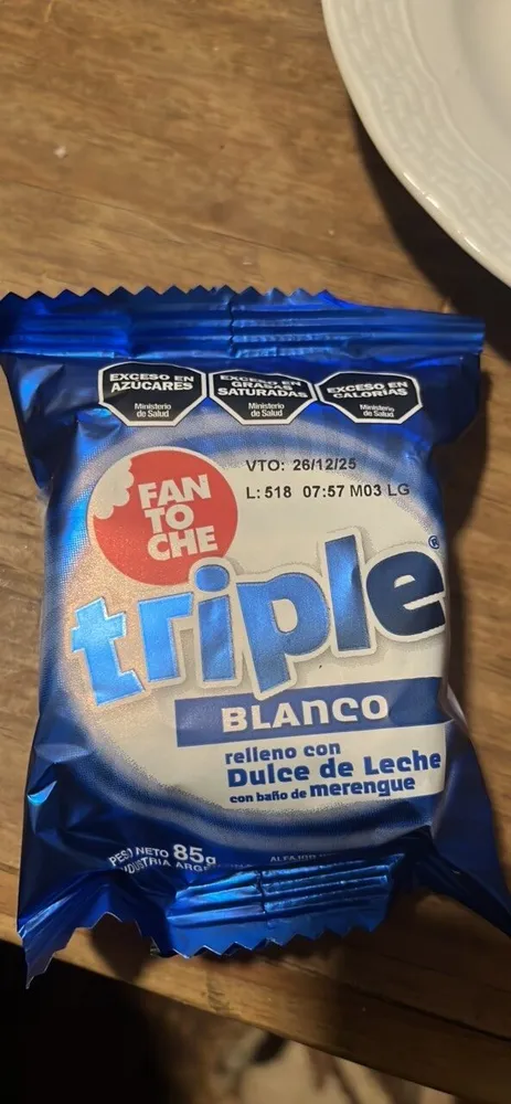 Fantoche Triple blanco