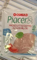 Piacersi prosciutto cotto alta qualità
