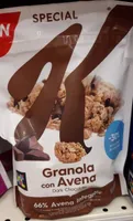 Granola con avena