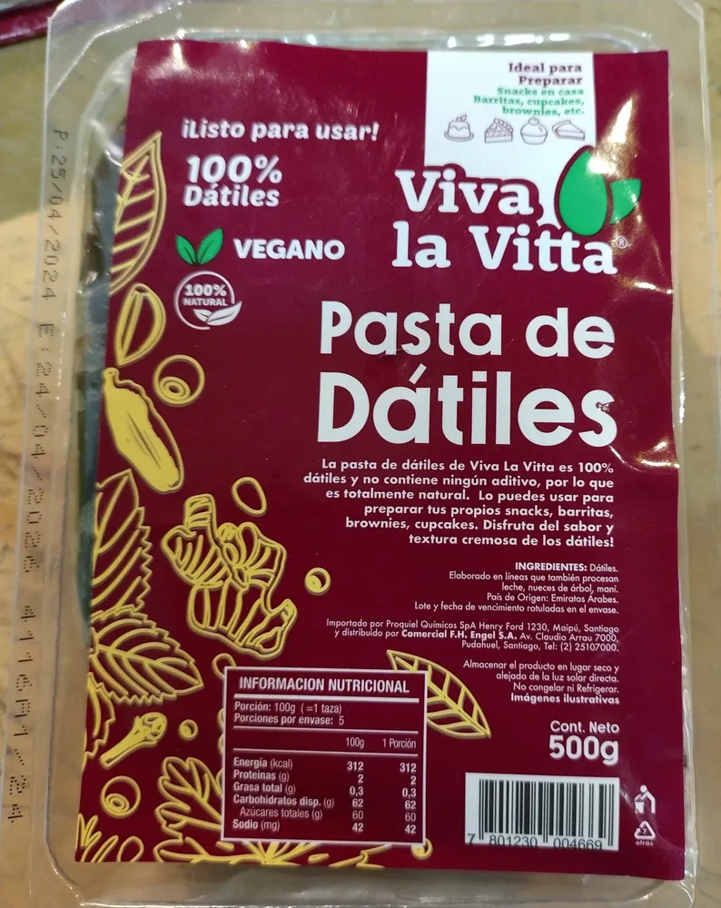 Pasta de Dátiles