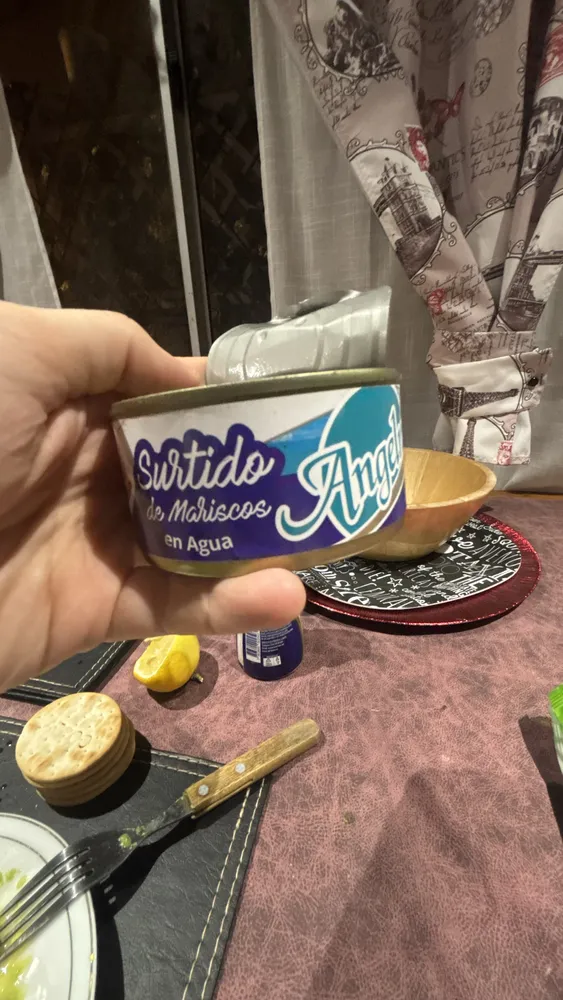 Surtido de Mariscos en Agua