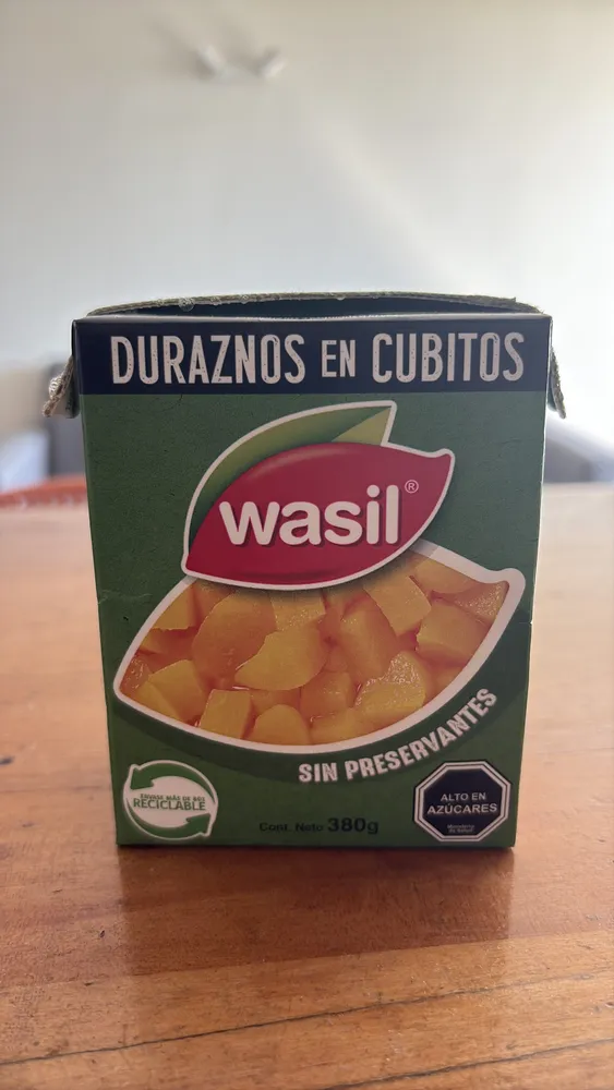 DURAZNOS EN CUBITOS