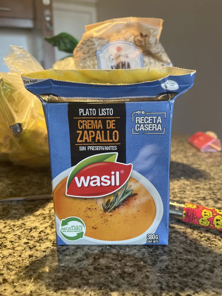 Crema de zapallo