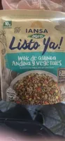 Wok of Andean quinoa and vegetables