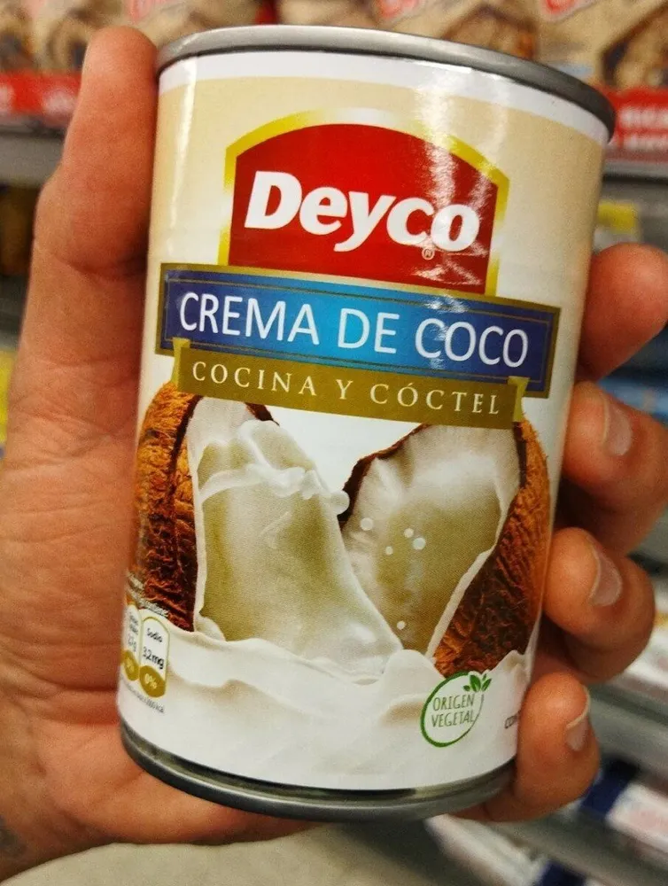 Crema de coco