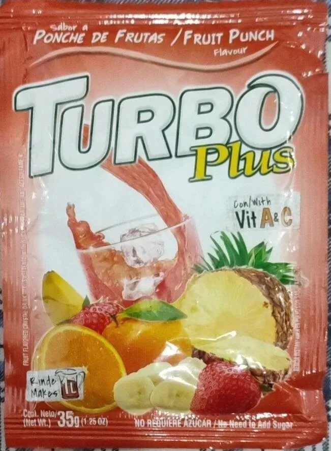 TURBO PLUS FRUIT PUNCH